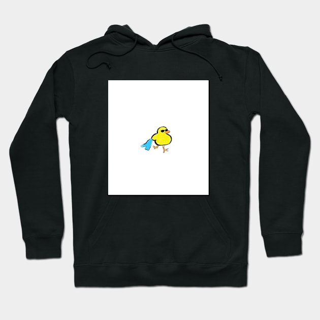 swag cute chicken Hoodie by iluvu